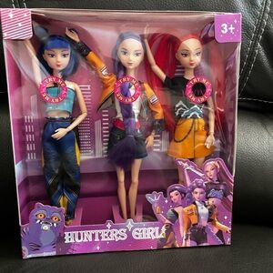 K-Pop Demon Hunter Dolls Trio!!